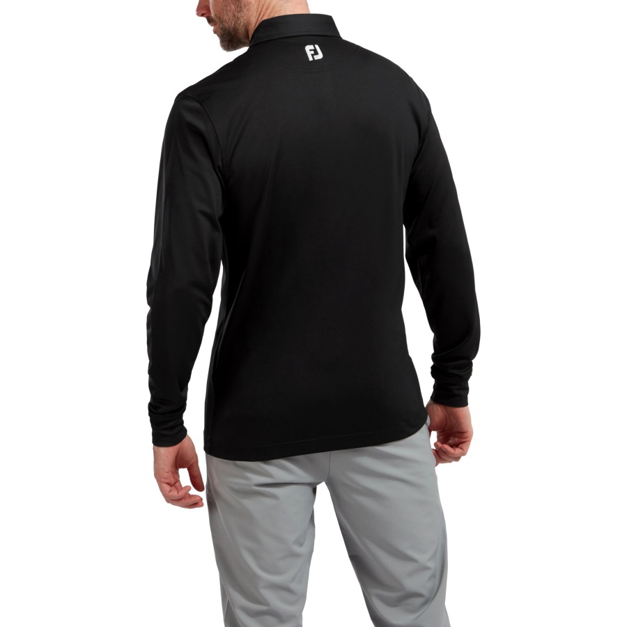 Footjoy Black Long Sleeve Thermocool Self Collar