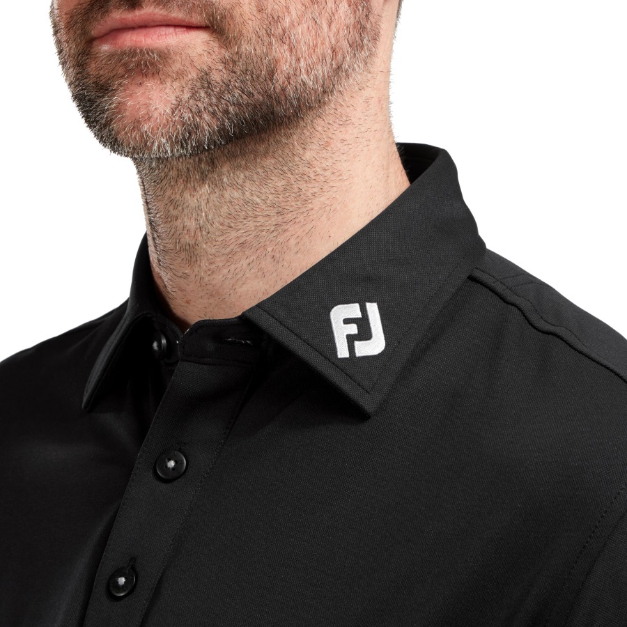 Footjoy Black Long Sleeve Thermocool Self Collar