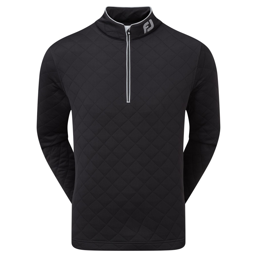 Black-White Footjoy FJ Diamond Jacquard Chill-Out
