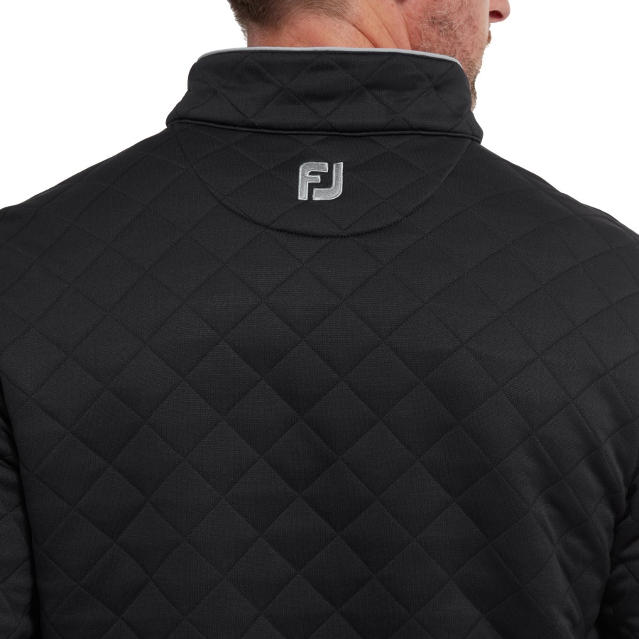 Black-White Footjoy FJ Diamond Jacquard Chill-Out