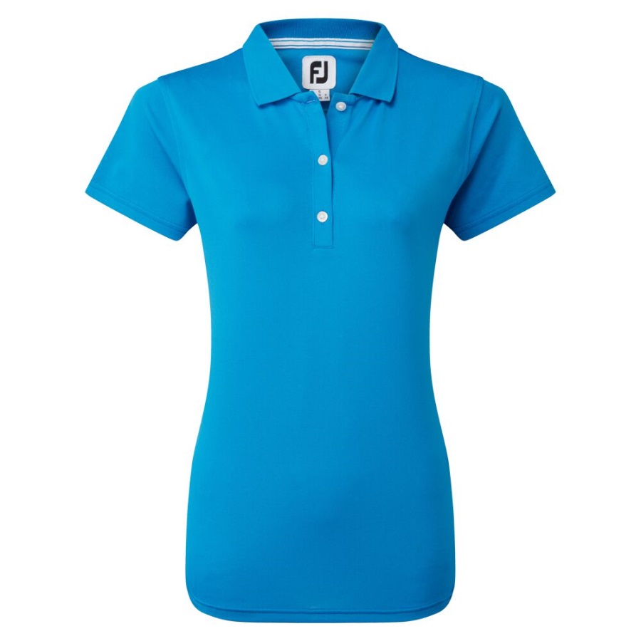 Footjoy Cobalt Stretch Pique Solid