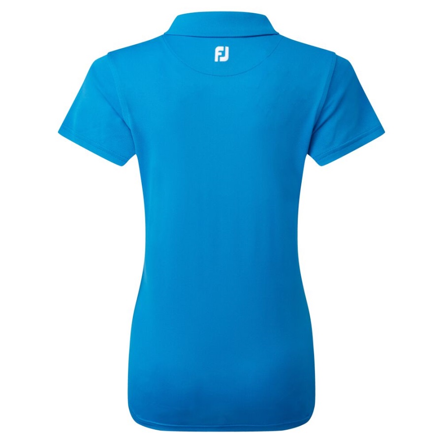 Footjoy Cobalt Stretch Pique Solid