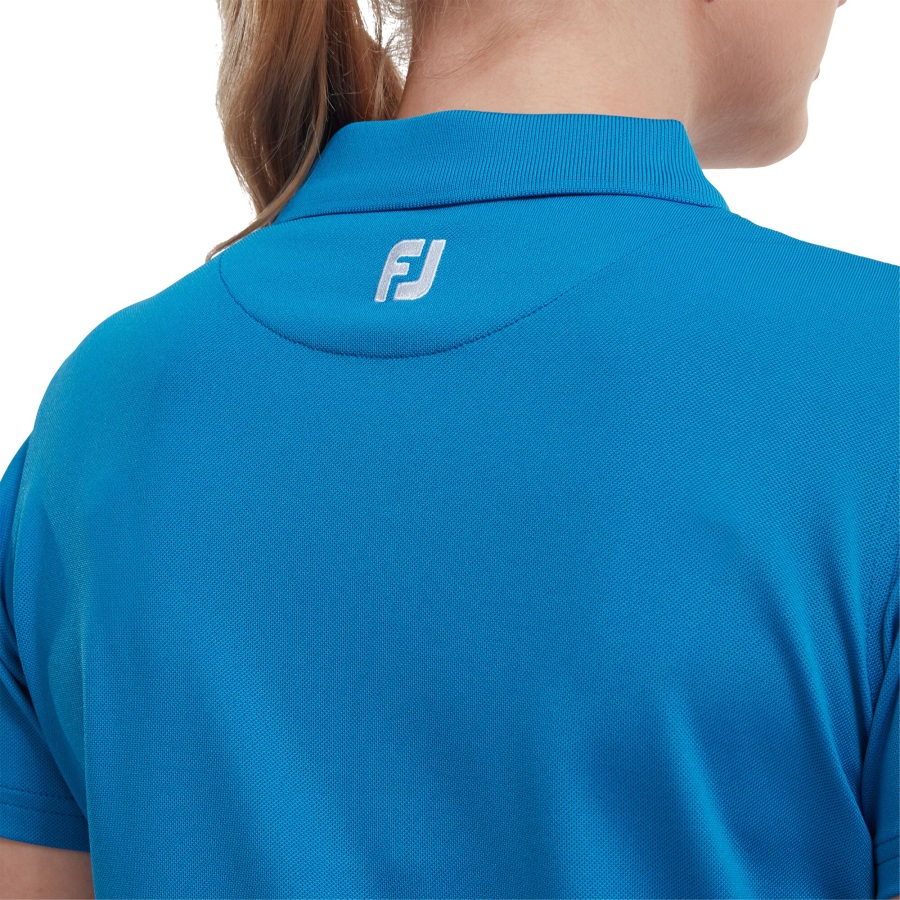 Footjoy Cobalt Stretch Pique Solid
