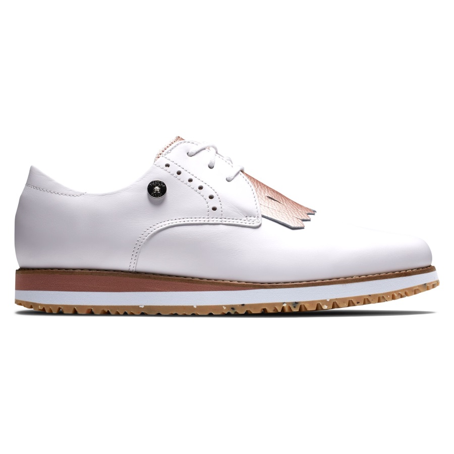 Footjoy Sport Retro Women White-Rose Gold