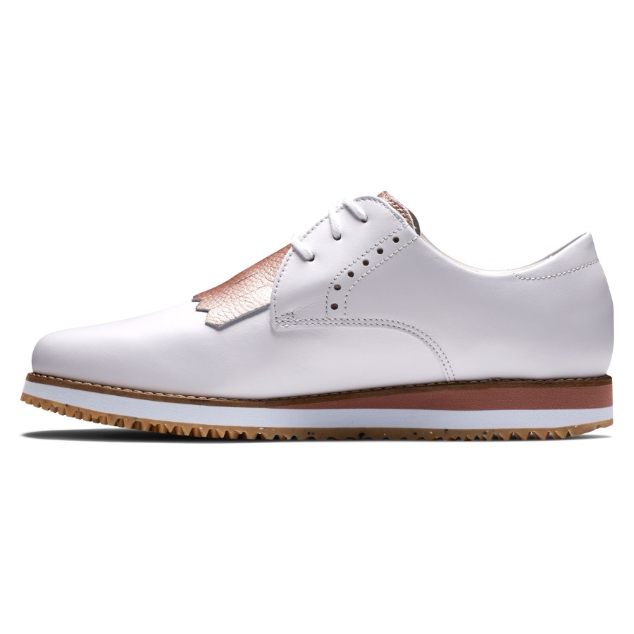 Footjoy Sport Retro Women White-Rose Gold