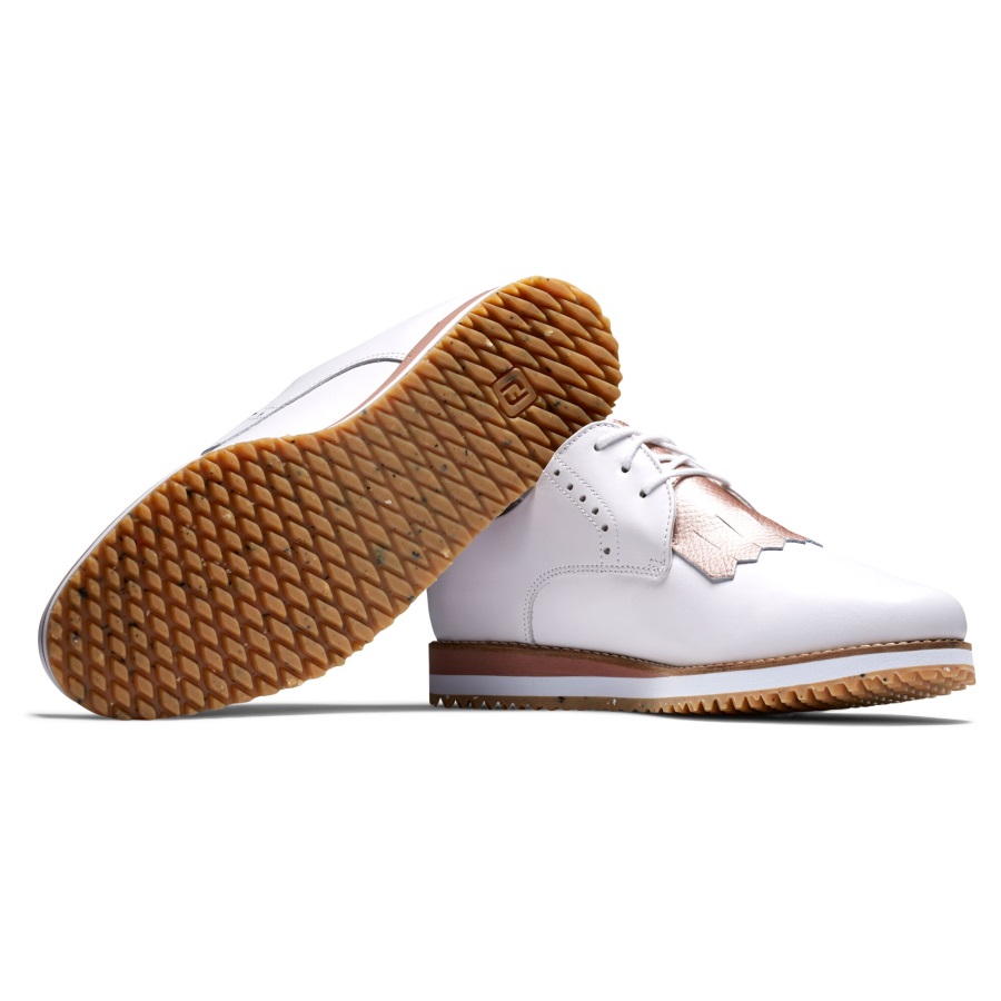 Footjoy Sport Retro Women White-Rose Gold