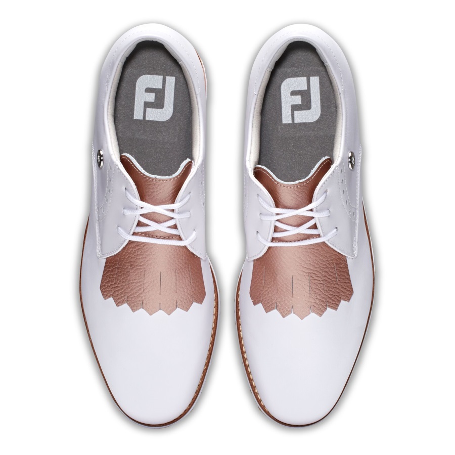 Footjoy Sport Retro Women White-Rose Gold
