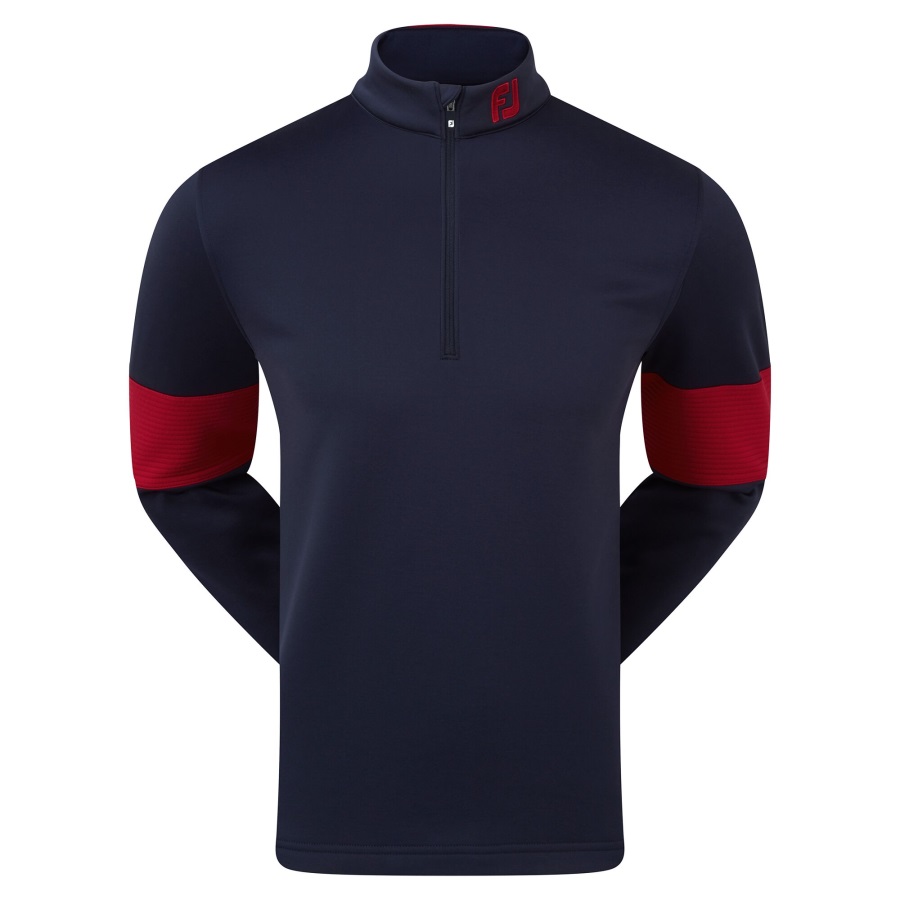 Navy-Bright Red Footjoy Ribbed Chill-Out XP