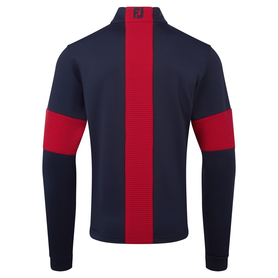Navy-Bright Red Footjoy Ribbed Chill-Out XP