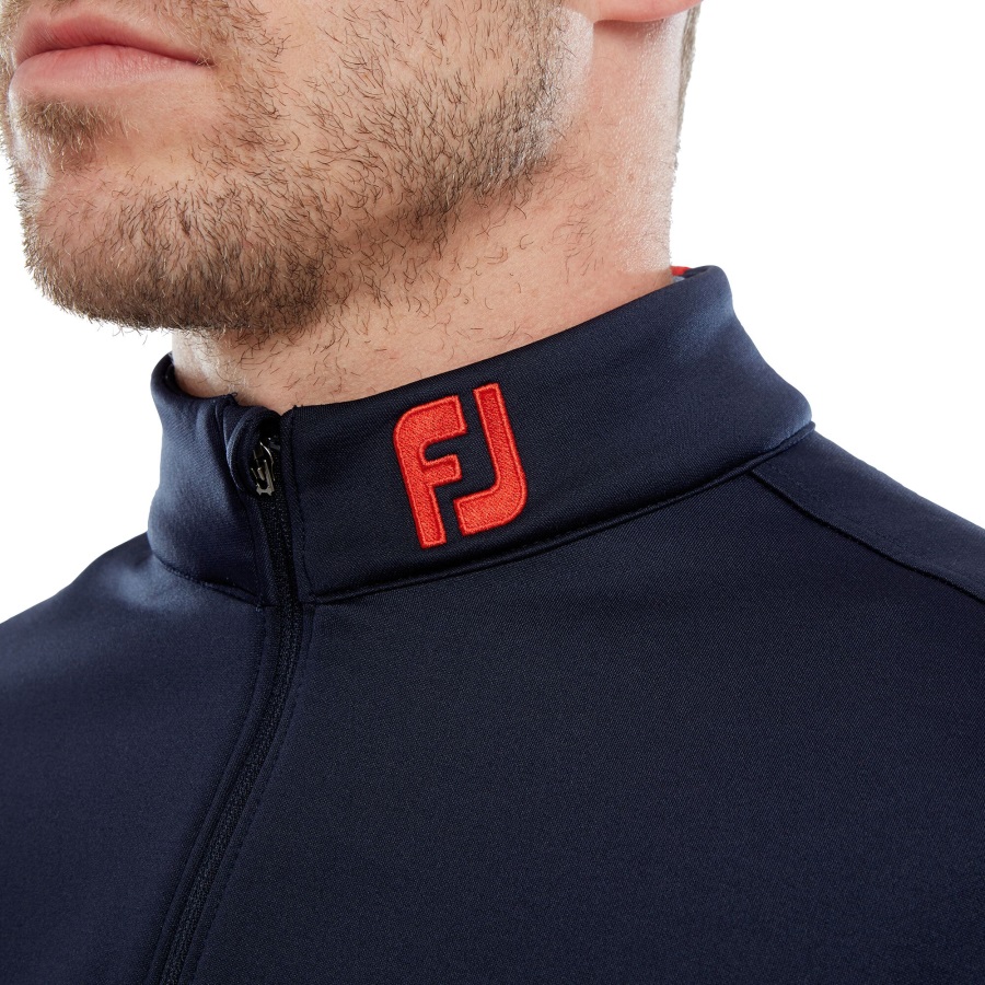 Navy-Bright Red Footjoy Ribbed Chill-Out XP