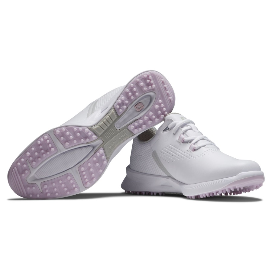 White-White-Pink Footjoy FJ Fuel Women