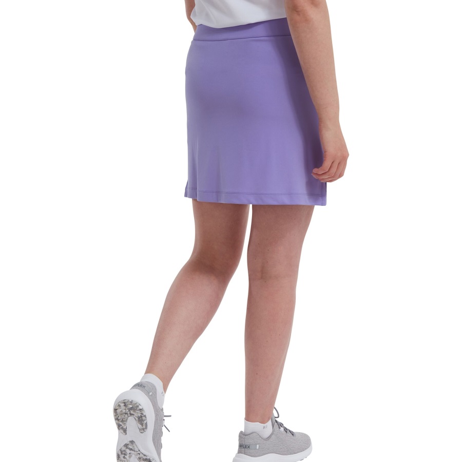 Footjoy Interlock Skort with Watercolour Trim Violet