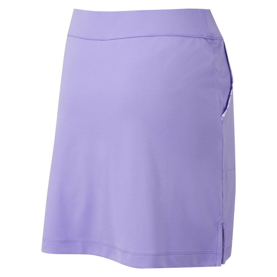 Footjoy Interlock Skort with Watercolour Trim Violet
