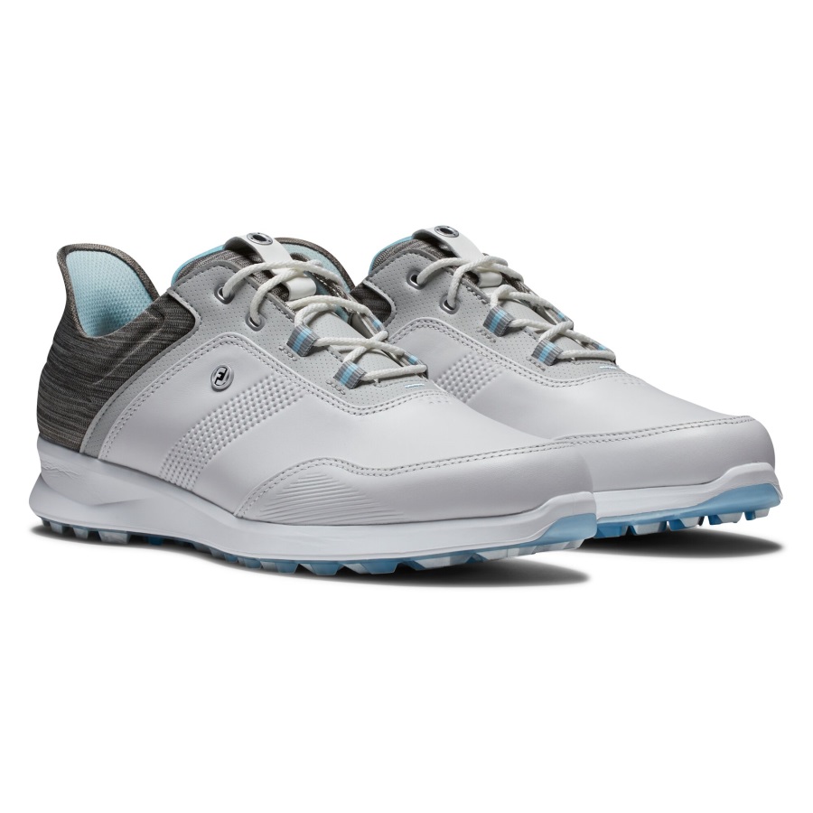 White-Grey-Ice Blue Footjoy Stratos Women